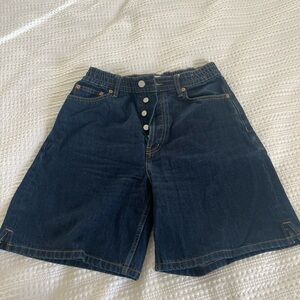 Still Here Denim Shorts Size 27